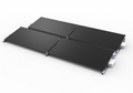 Flachdachhalterung für 4 Solarmodule