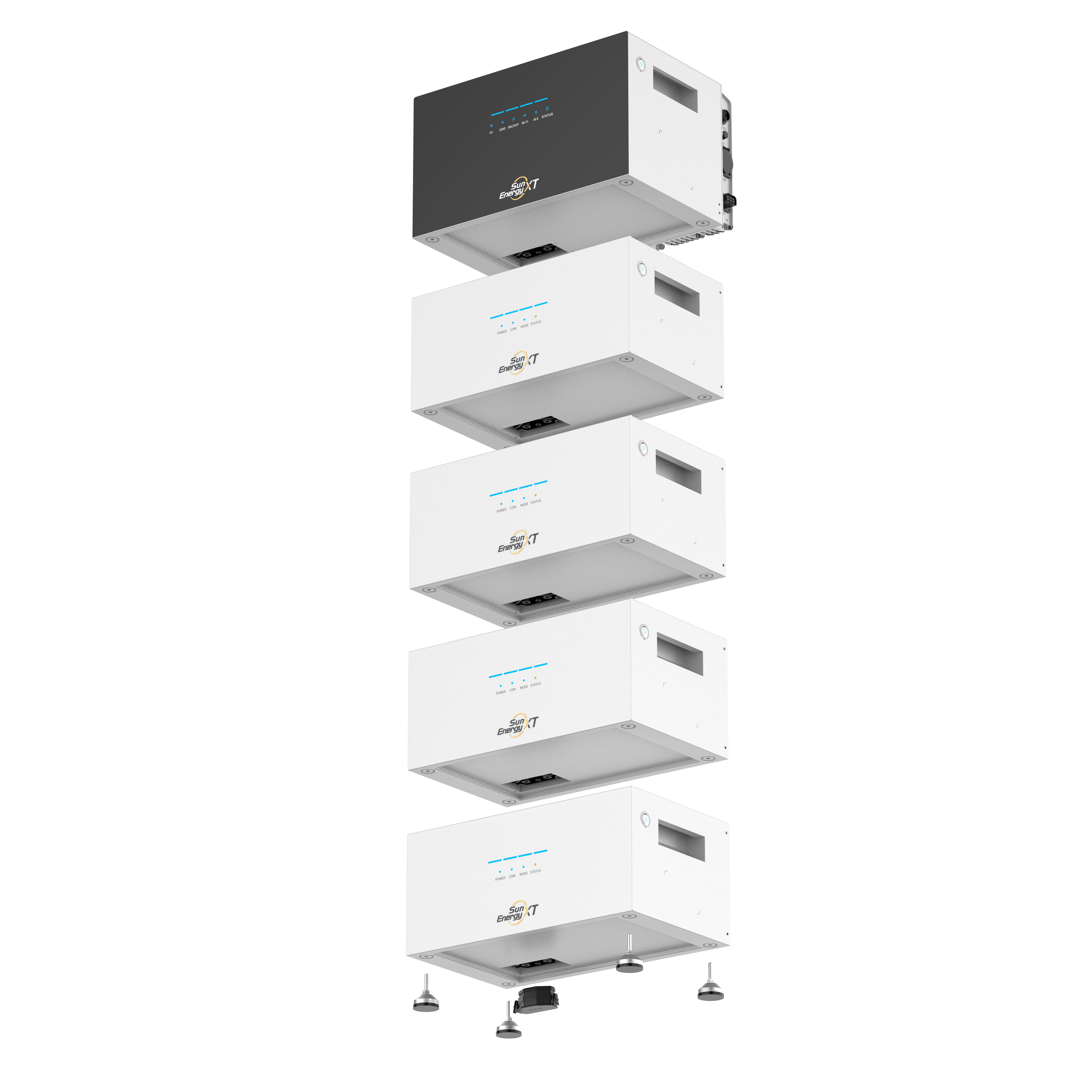 SunEnergyXT 500 PRO – All-in-One Plug & Play Hybridspeichersystem (5 kWh / 2.400 W)