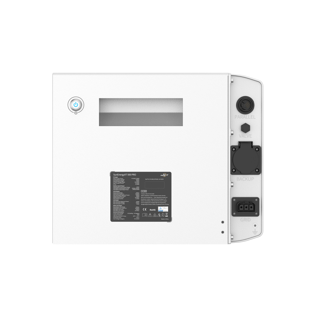 SunEnergyXT 500 PRO – All-in-One Plug & Play Hybridspeichersystem (5 kWh / 2.400 W)