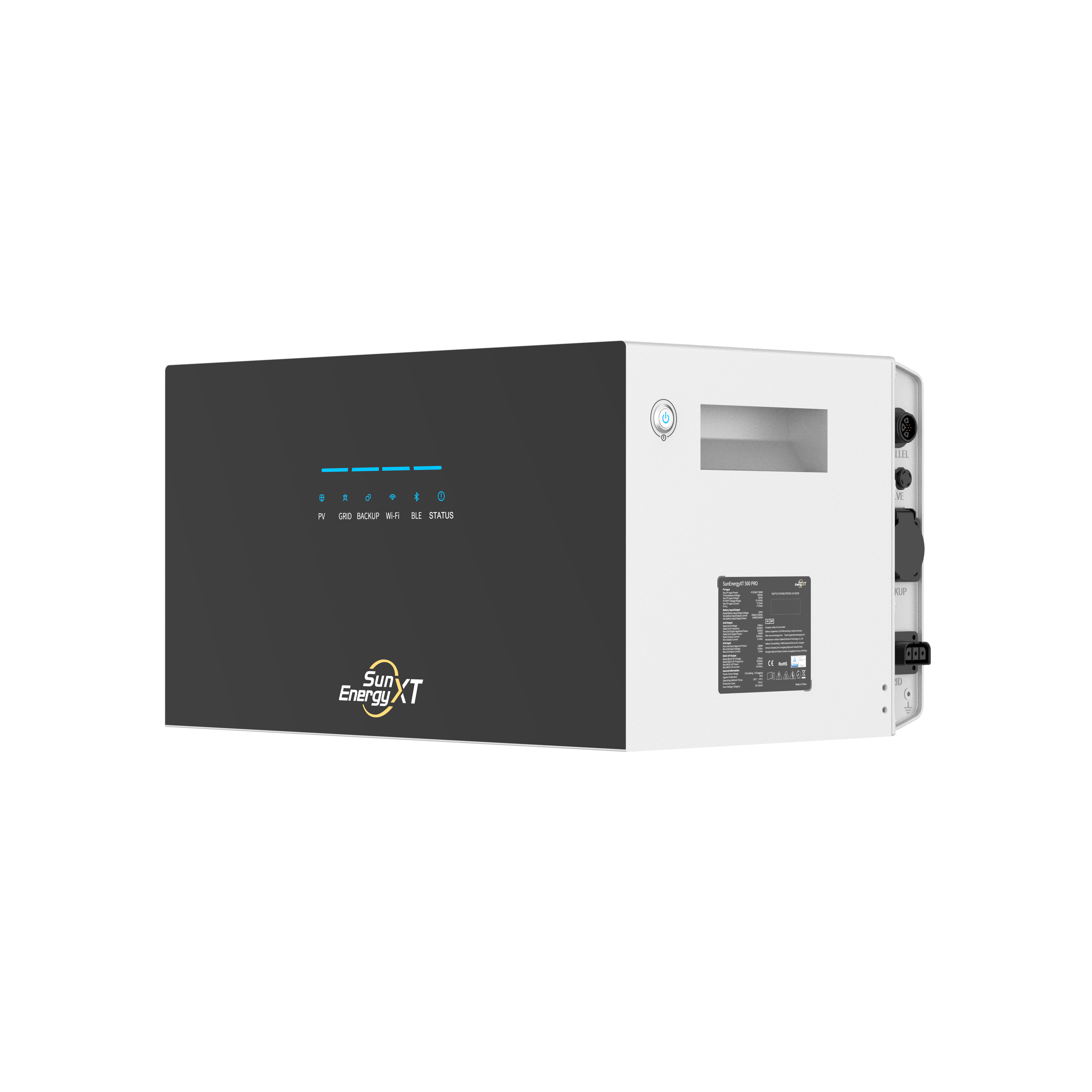 SunEnergyXT 500 PRO – All-in-One Plug & Play Hybridspeichersystem (5 kWh / 2.400 W)